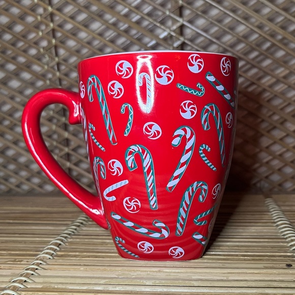 2002 Starbucks Barista Candy Cane Mug - Picture 5 of 8